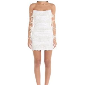 Elijah the label Tiffany white dress